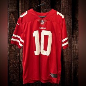 Nike Red 49er Garoppolo NFL Jersey